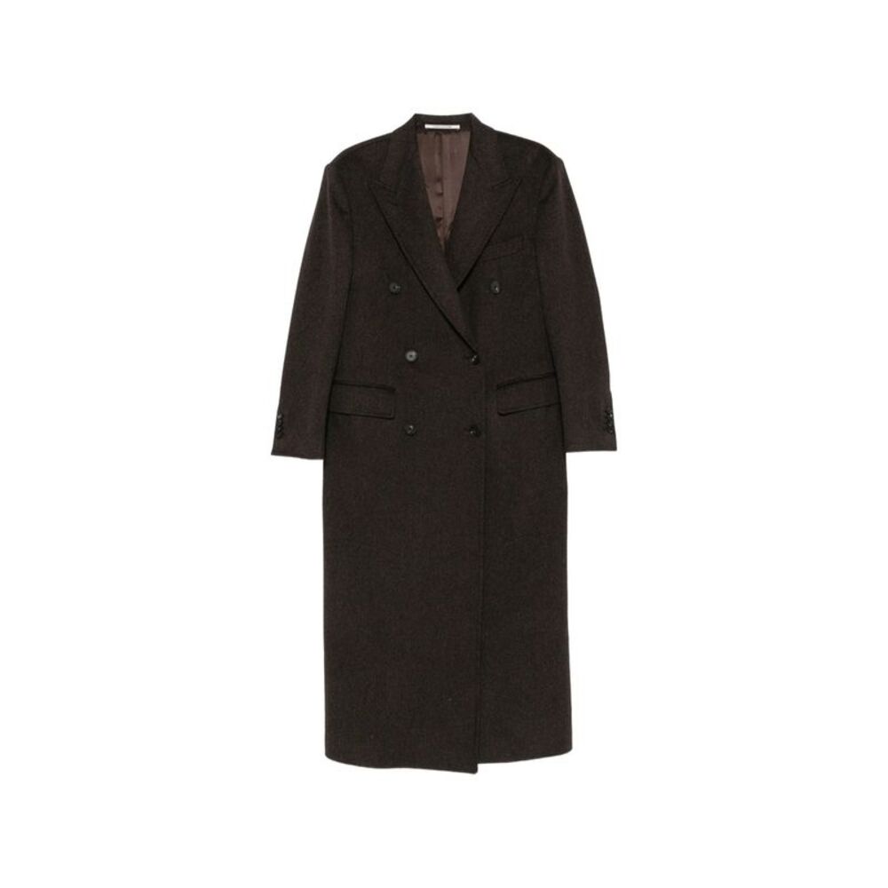 Tagliatore Brown Coats - Double Breasted & Peacoats Women